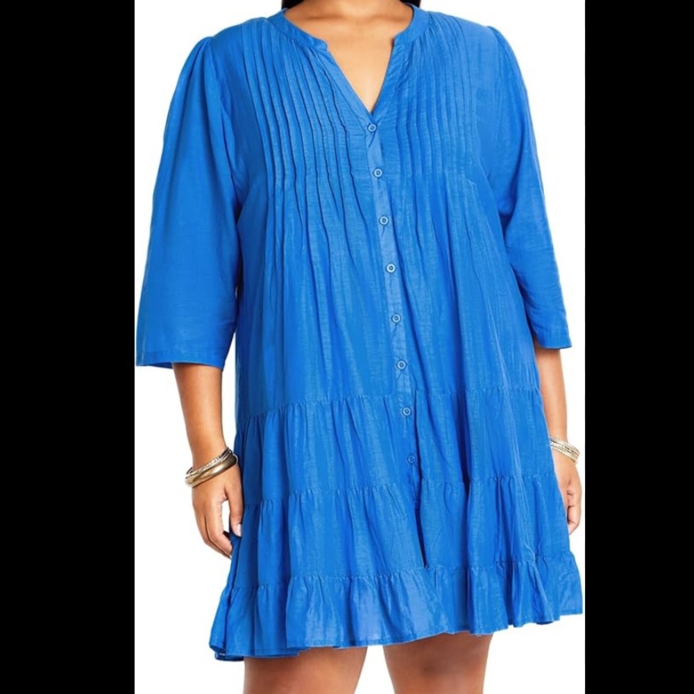 J CREW BLUE DRESS